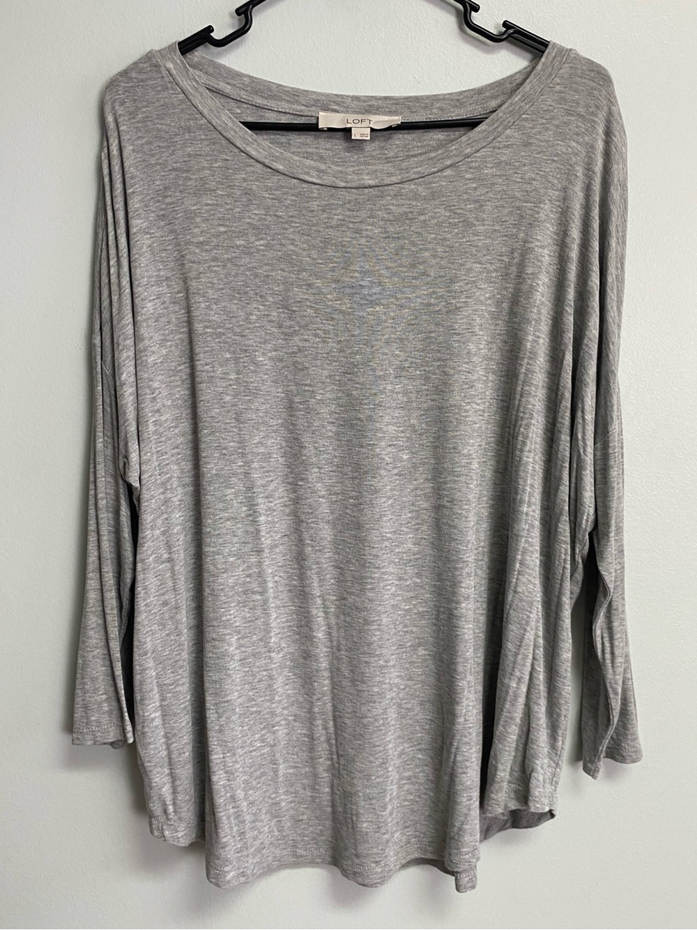 LOFT COMFY DROP SHOULDER TOP - LARGE